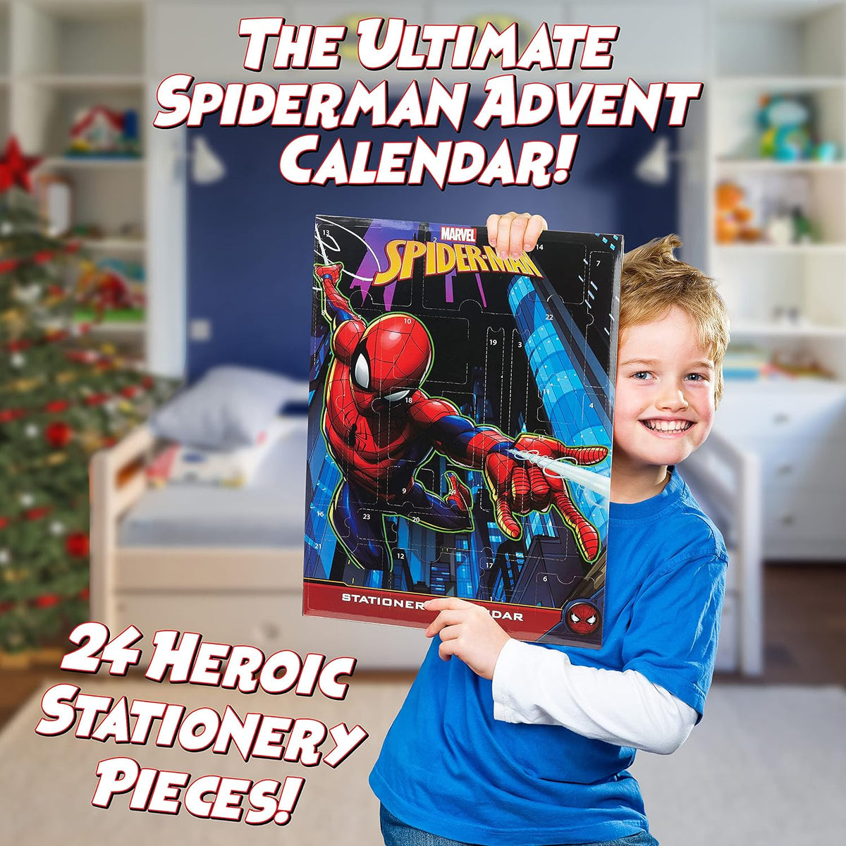 Calendrier de l'Avent Marvel Spider-Man papeterie