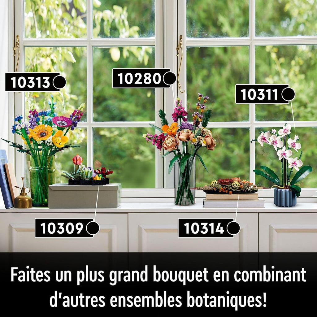 LEGO Botanicals Bouquet de Fleurs Sauvages 10313 Lego