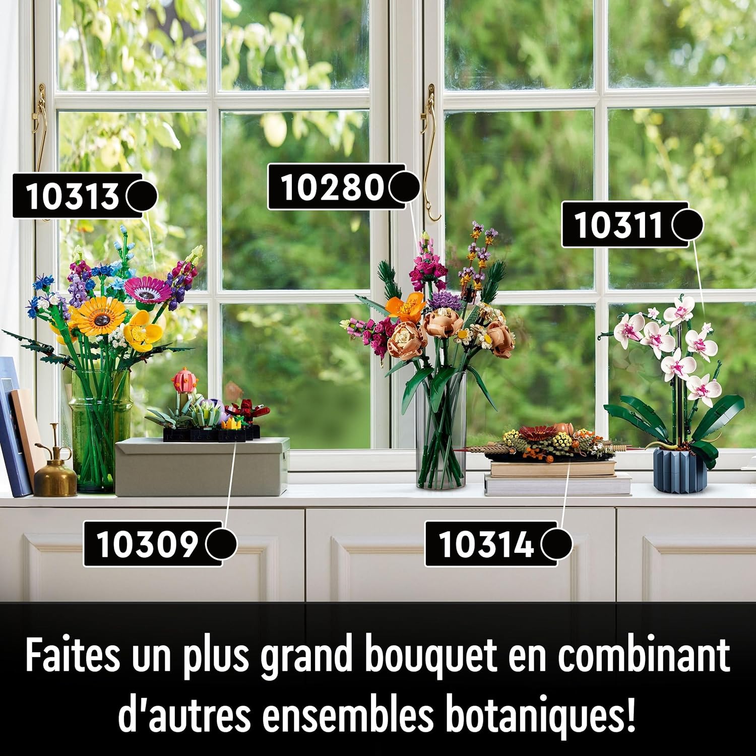 LEGO Botanicals Bouquet de Fleurs Sauvages 10313 Lego