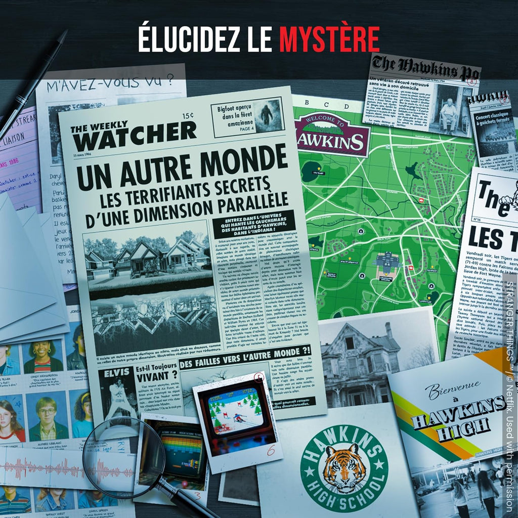 Dossiers Criminels : L'Ombre de Hawkins - Jeu Stranger Things