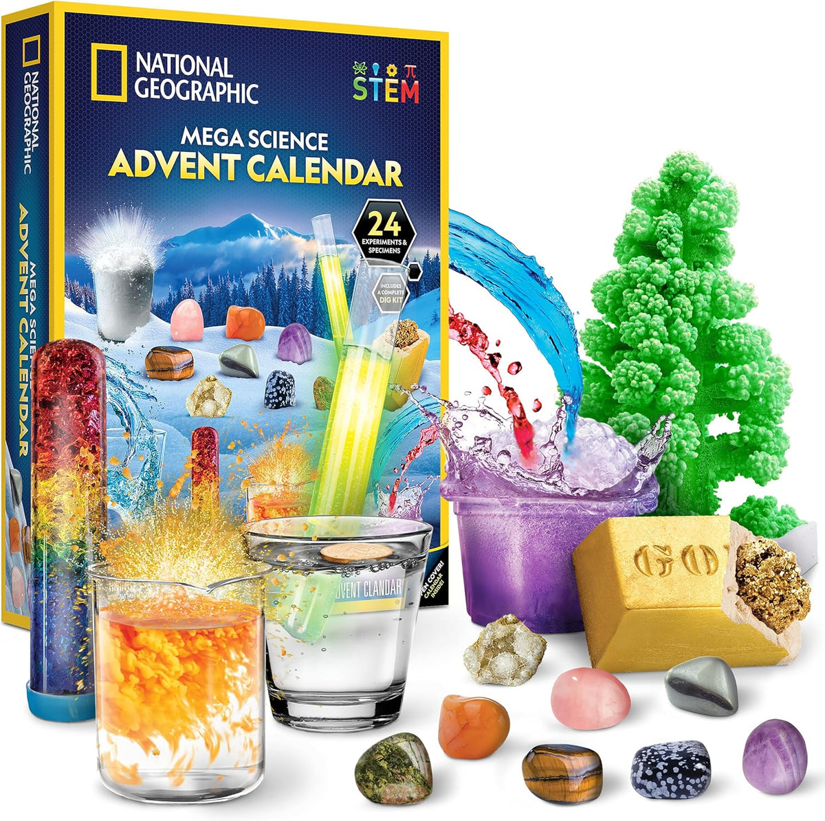 Calendrier de l'Avent National Geographic Mega Science