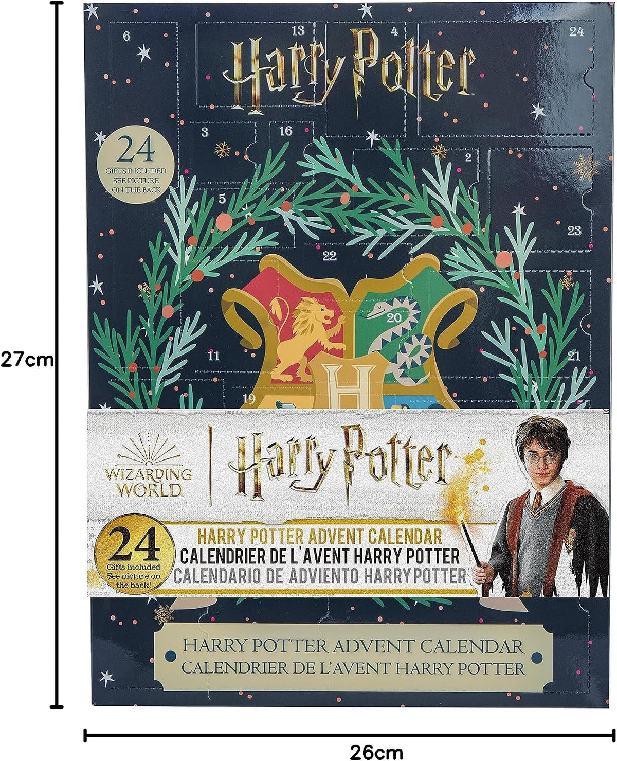 Calendrier de l'Avent Harry Potter Cinereplicas boîte