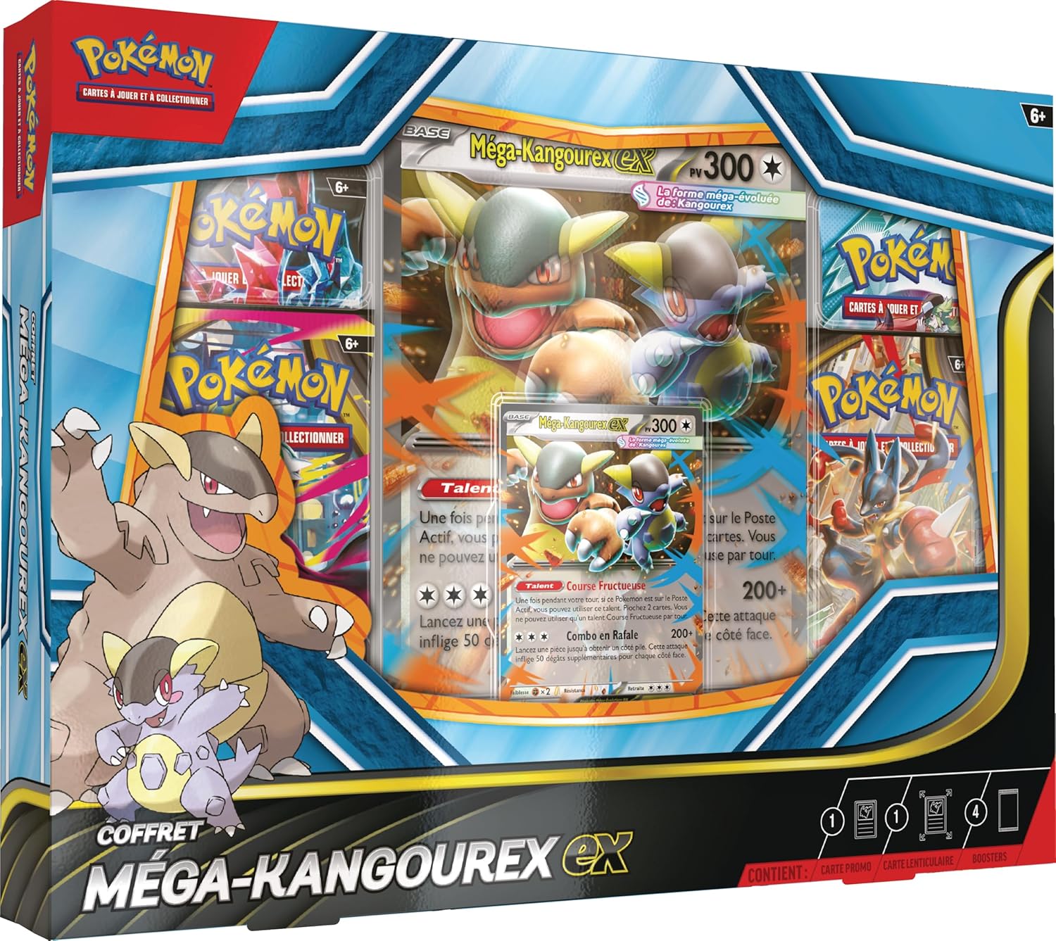 Coffret Pokémon Méga-Kangourex-ex