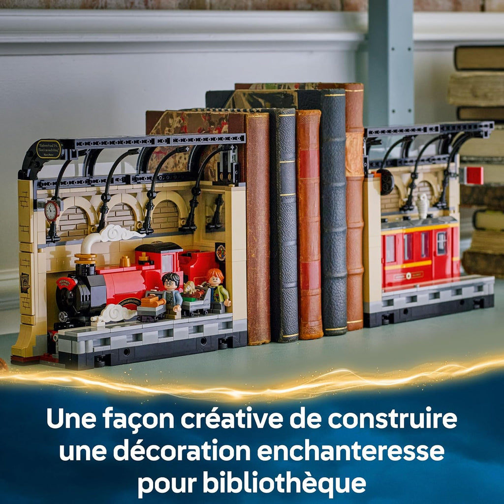 LEGO Harry Potter Book Nook : le Poudlard Express qui s’invite dans ta bibliothèque