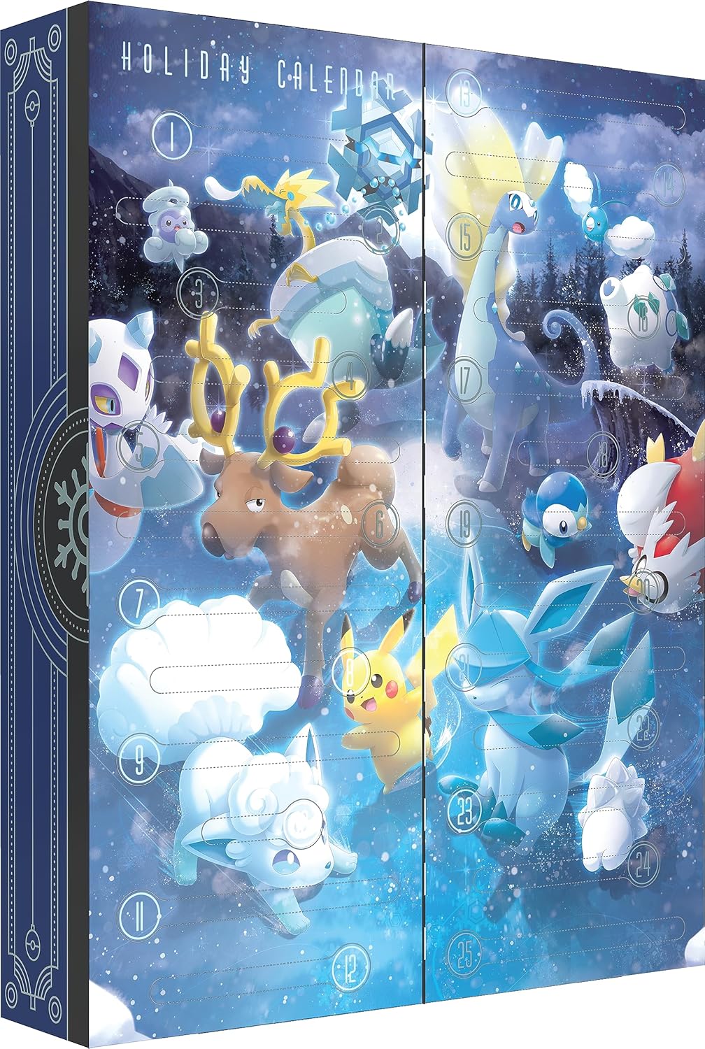 Calendrier de l'Avent Pokémon TCG – Calendrier des Fêtes (Cartes & Boosters)