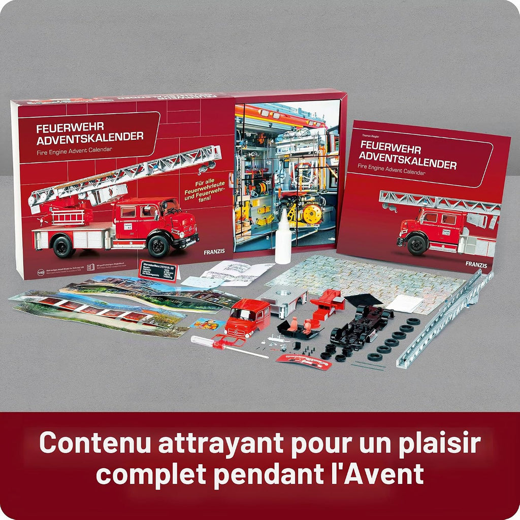 Maquette du camion de pompiers Mercedes-Benz L1519 Franzis