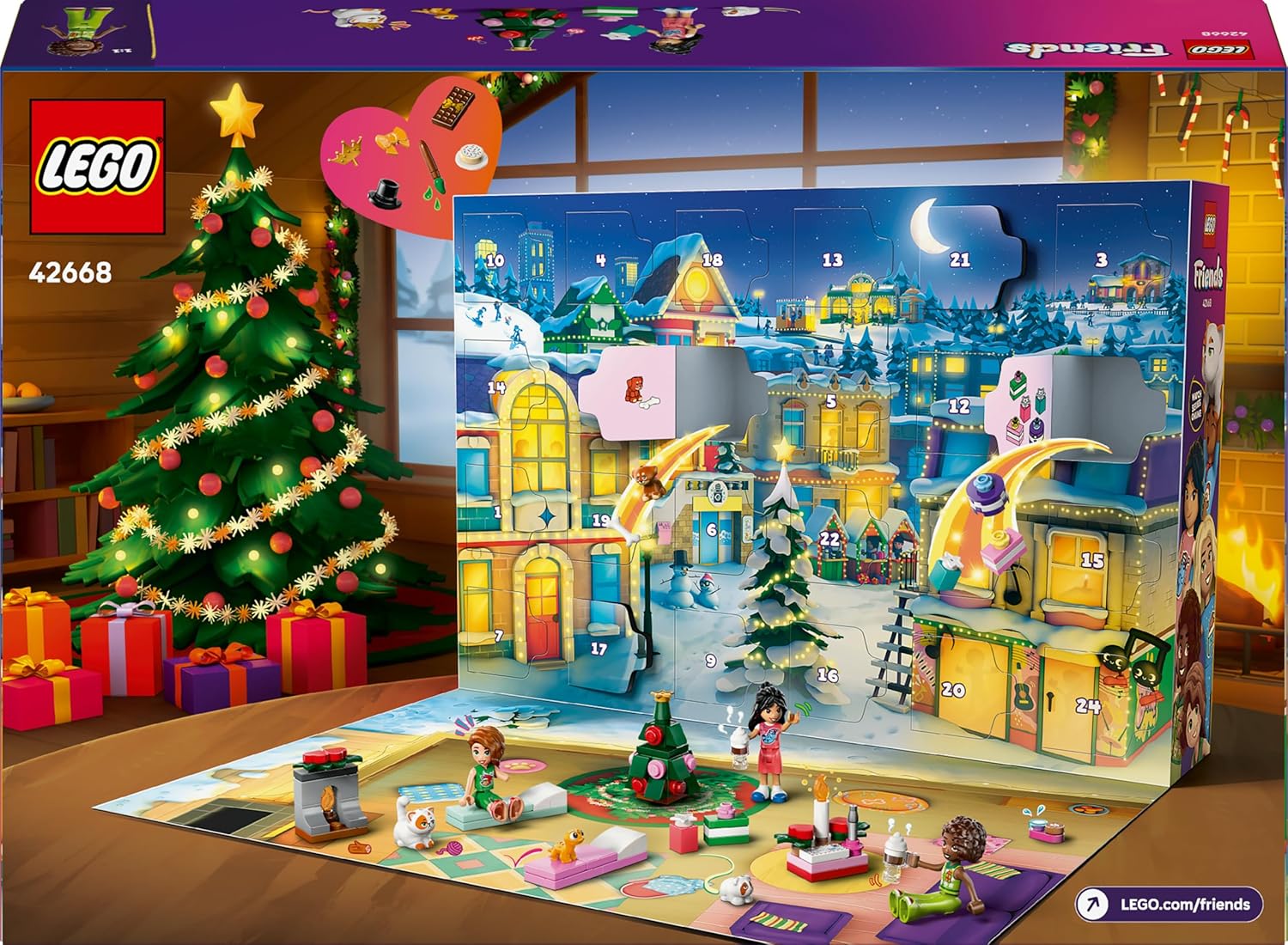 Calendrier de l’Avent LEGO Friends 2025