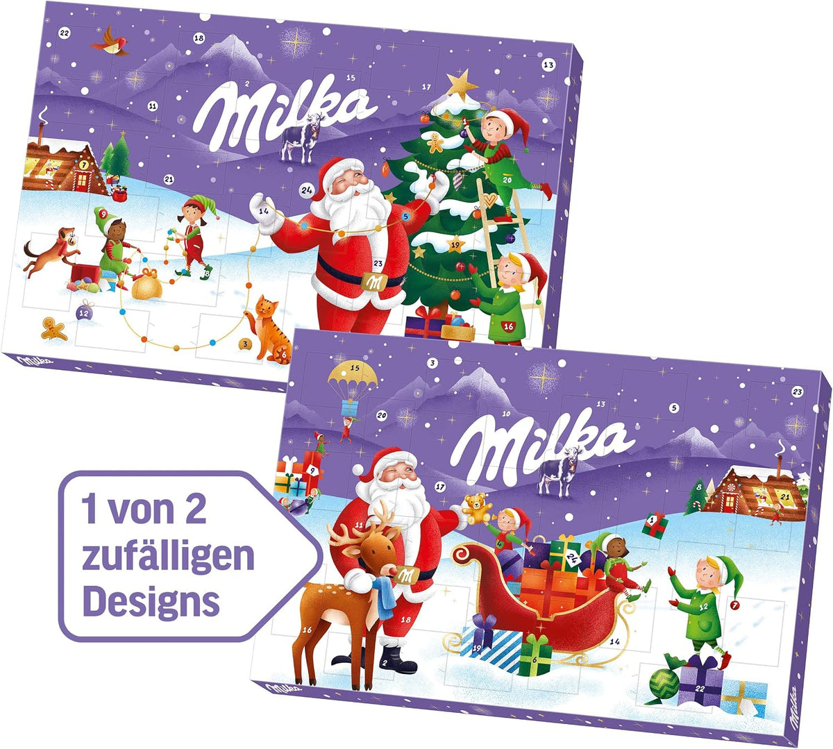 Calendrier de l'Avent Milka 200 g – photo 3