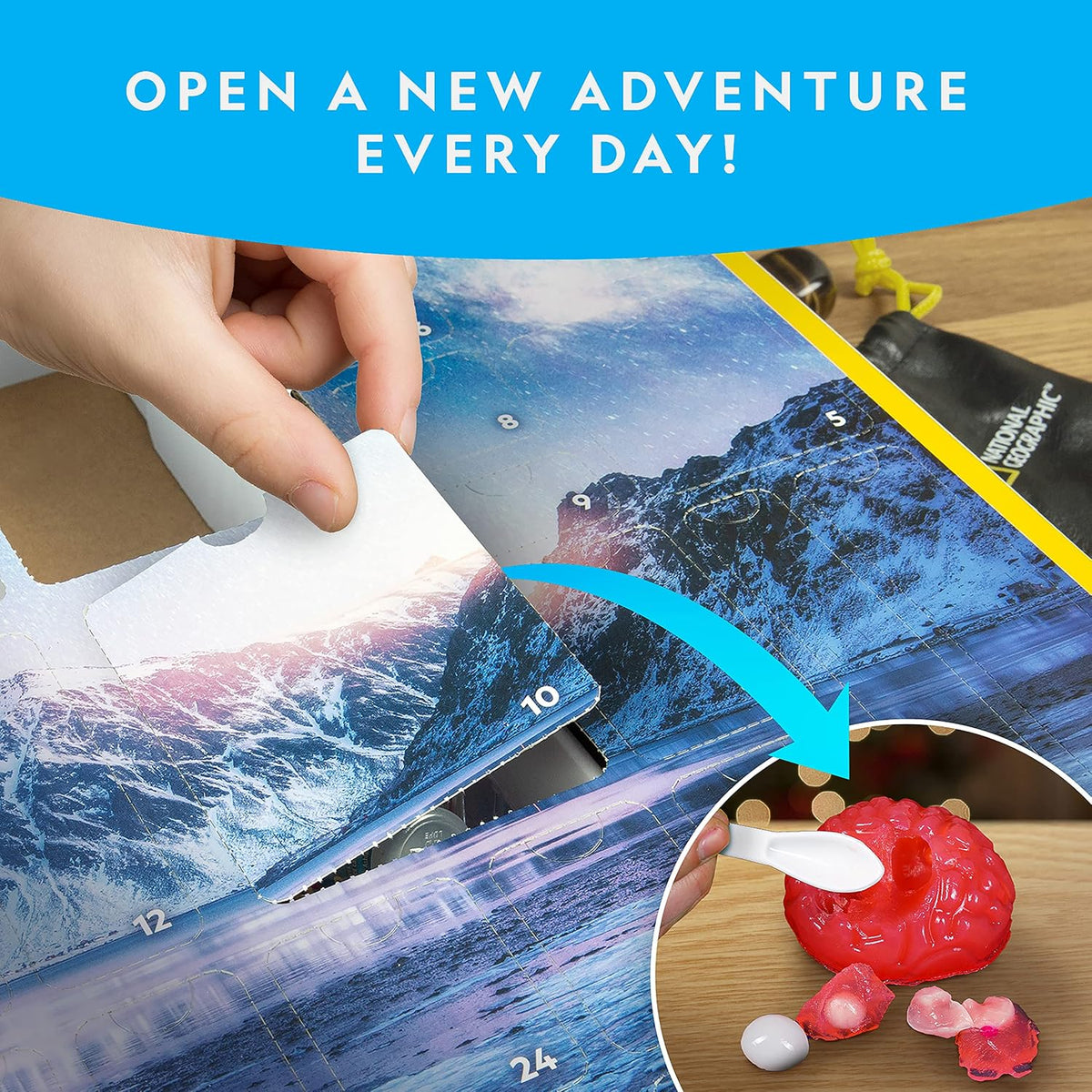 Calendrier de l'Avent National Geographic Mega Science