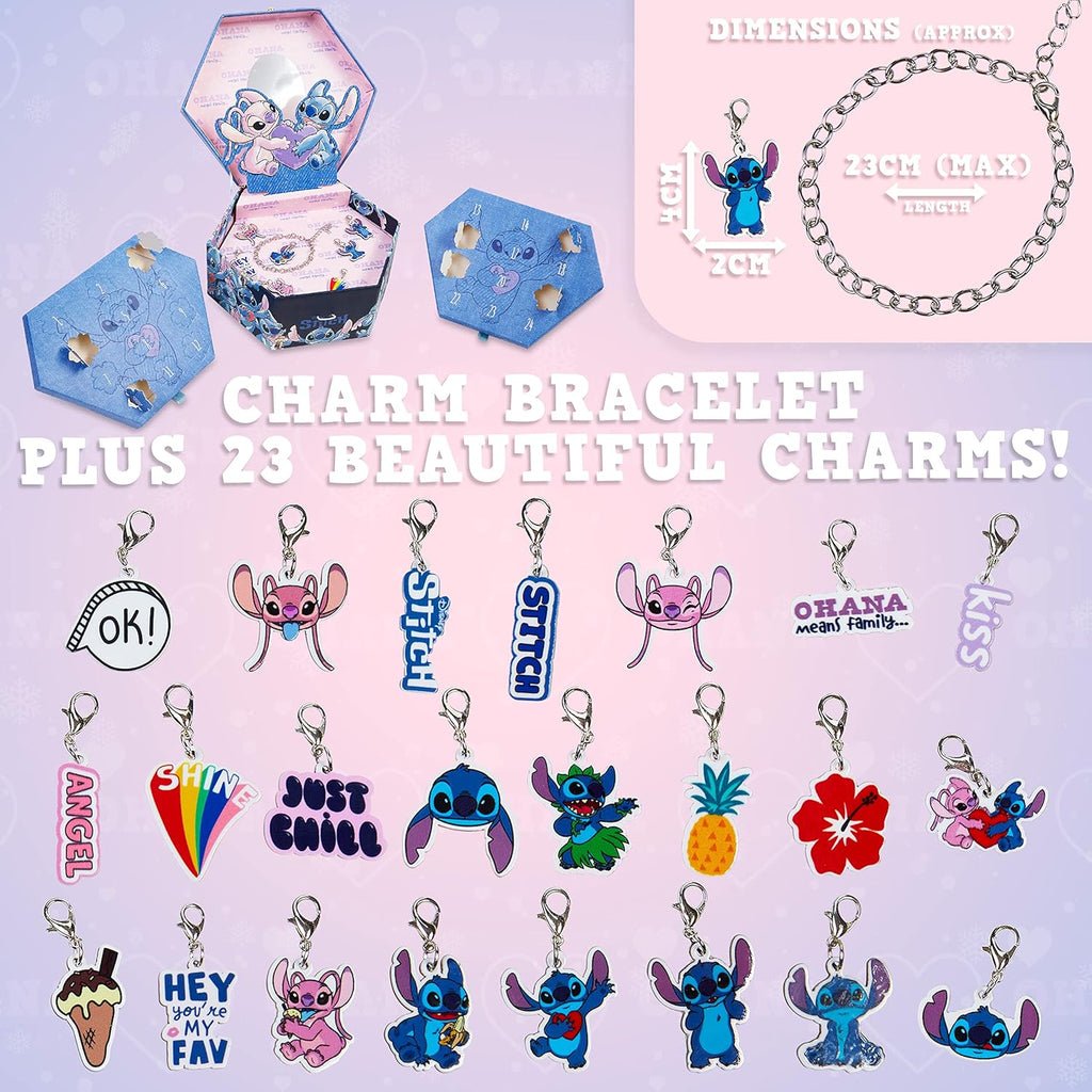 Calendrier de l’Avent Stitch 2025 – Bijoux à Charms - Disney