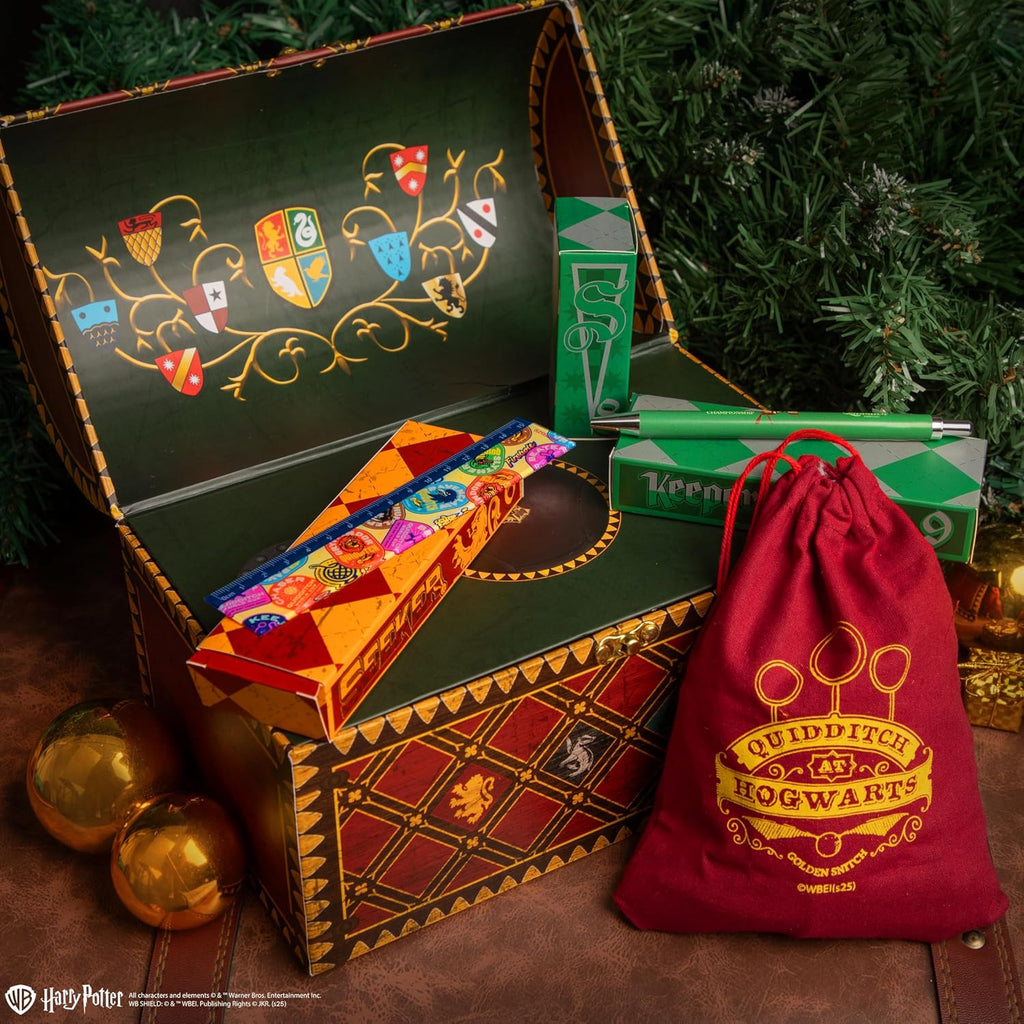 Sac Quidditch at Hogwarts, règle et stylo du calendrier