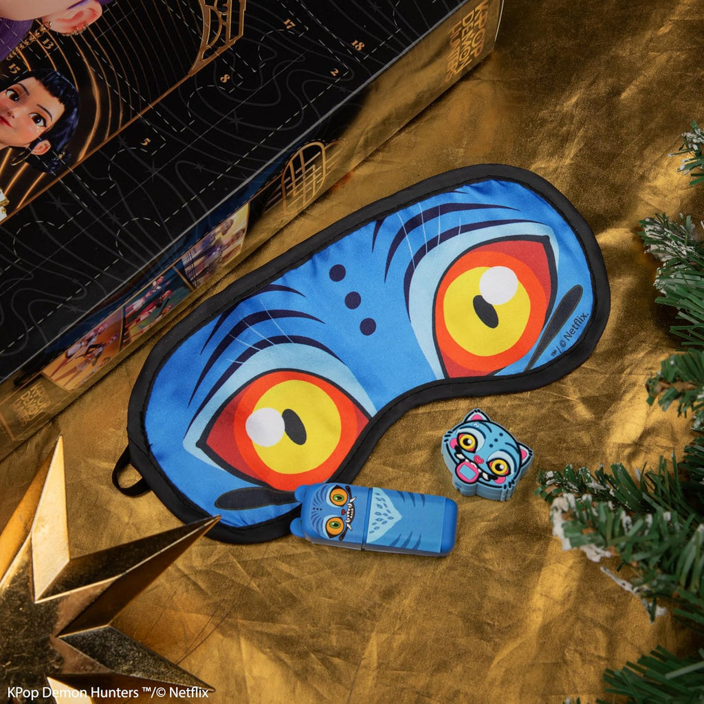 Masque de sommeil tigre Derpy du calendrier KPop Demon Hunters