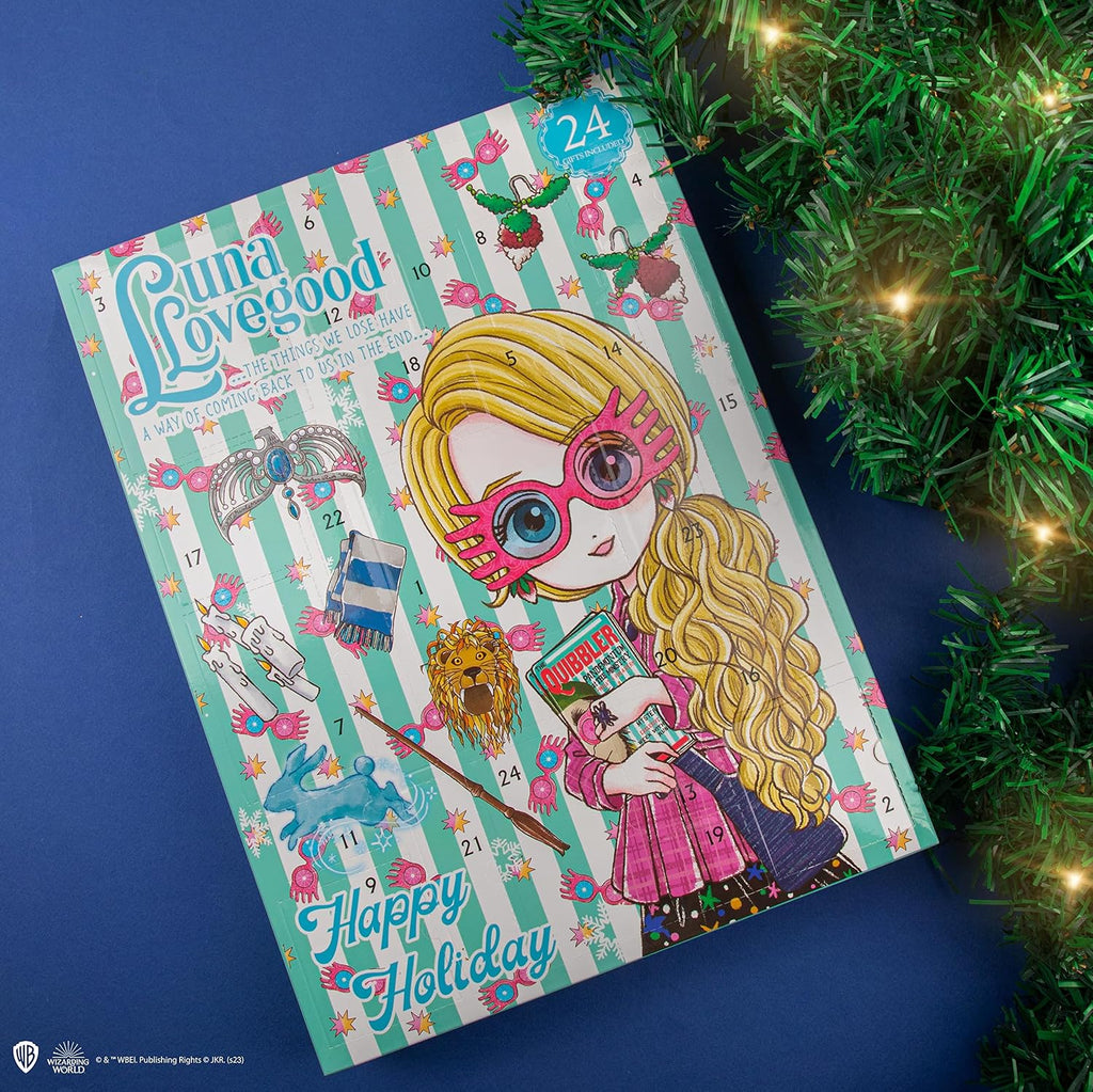 Calendrier de l’Avent Luna Lovegood au pied du sapin