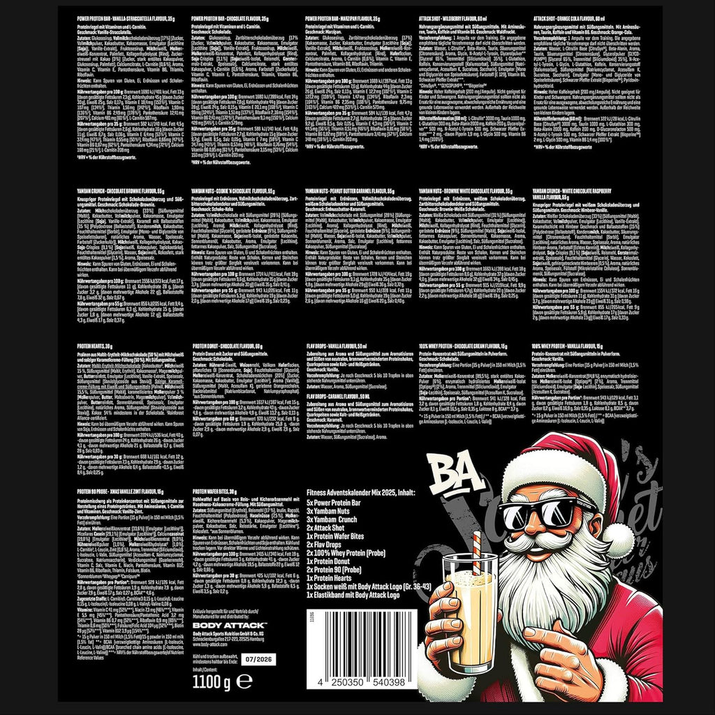 Calendrier de l’Avent fitness - Body Attack