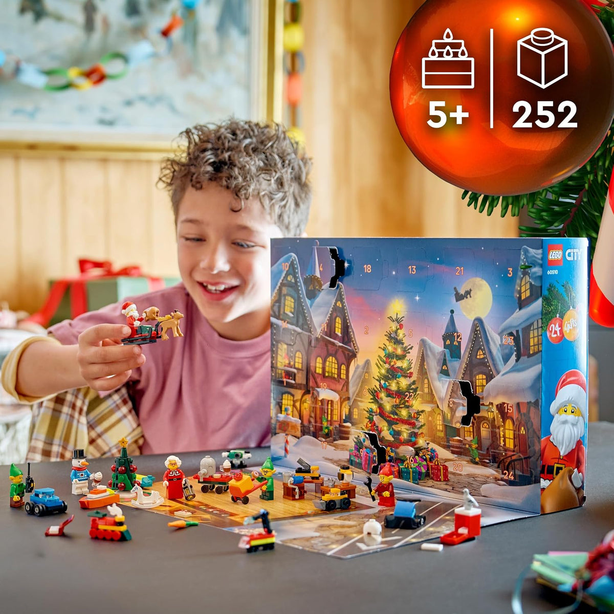 Calendrier de l'Avent LEGO City 2026 60510 - photo 2