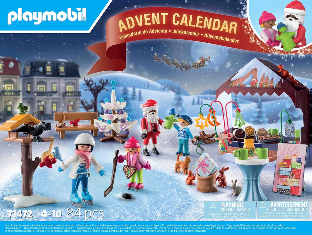 Calendrier de l’Avent Playmobil Marché de Noël