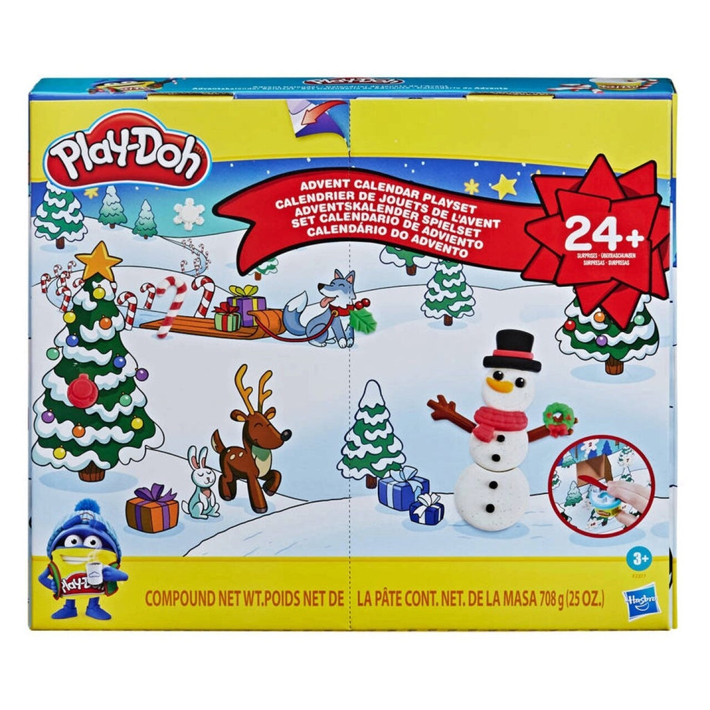 Calendrier de l'Avent Play-Doh 24 pots de pâte à modeler et accessoires