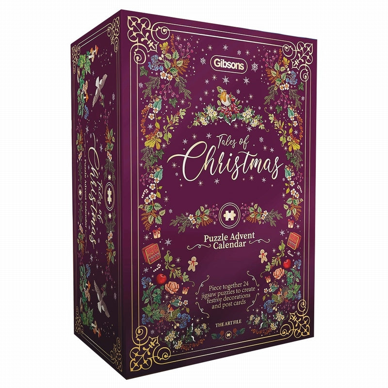 Calendrier de l'Avent Gibsons The Art File – 24 mini puzzles
