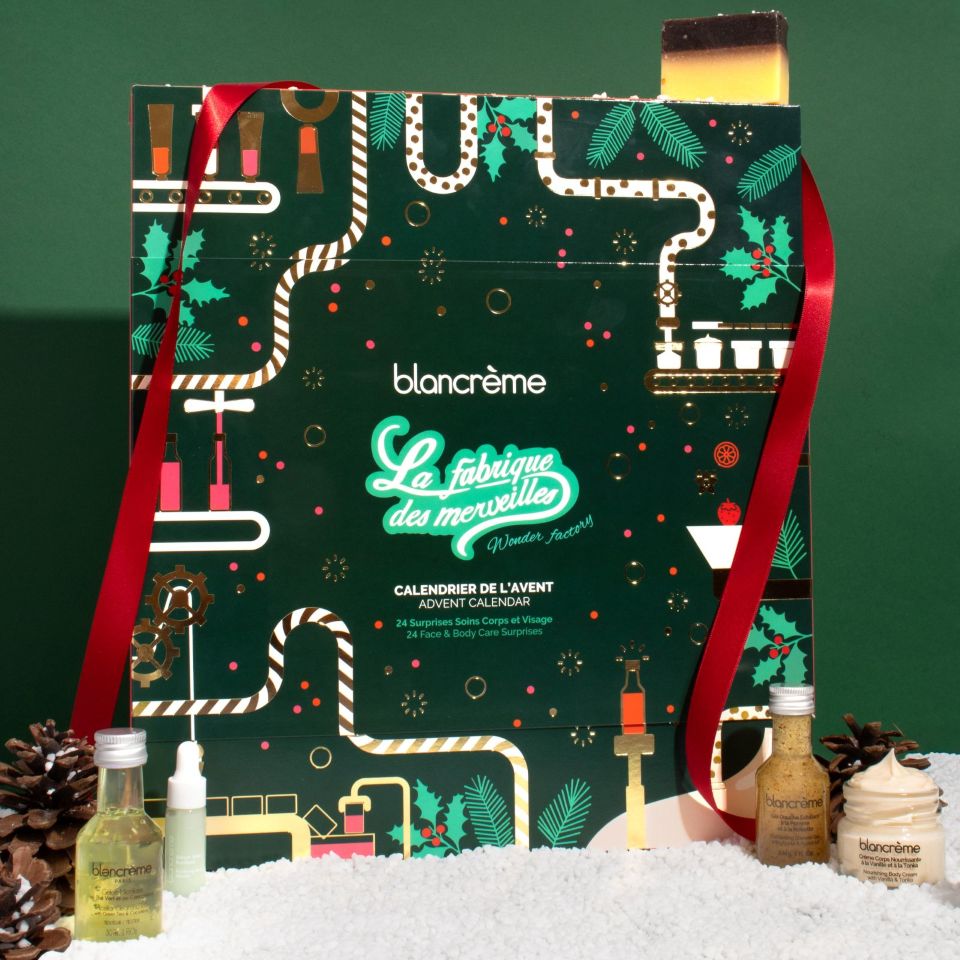 Calendrier de l'Avent Blancrème – La Fabrique des Merveilles, 24 soins