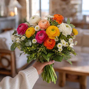 Bouquet de fleurs personnalisé Florajet