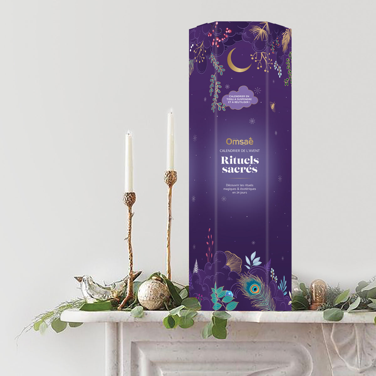Calendrier de l'Avent Omsaé – Pierres et Rituels, 24 surprises lithothérapie