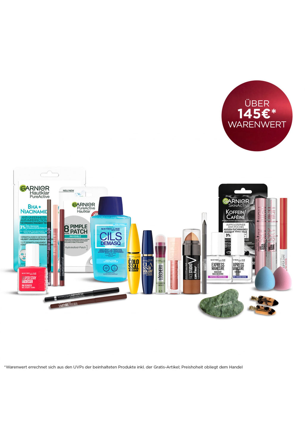 Calendrier de l'Avent Maybelline New York 24 portes 2026
