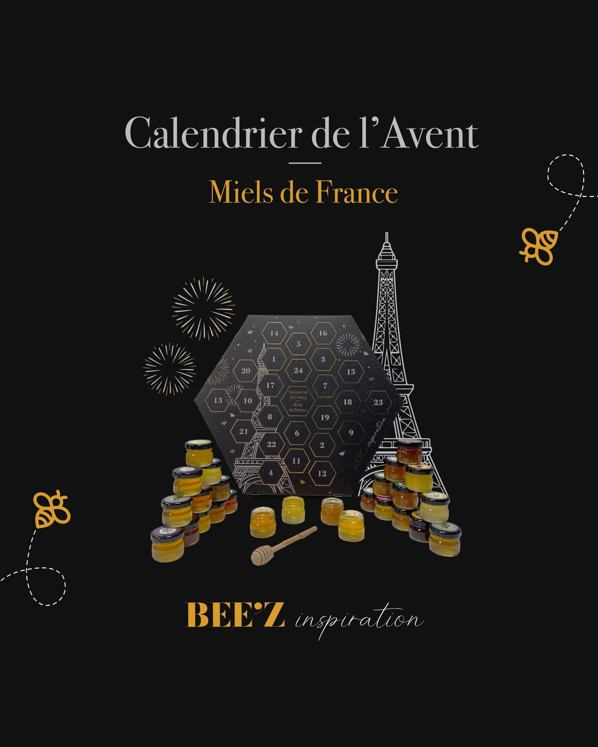 Calendrier de l'Avent Miels de France 2026 – API Environnement
