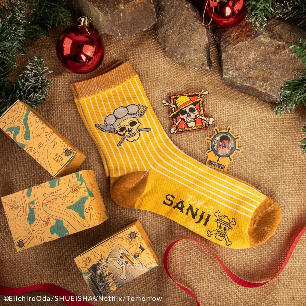 Chaussettes Sanji et pins One Piece du calendrier de l'Avent Deluxe