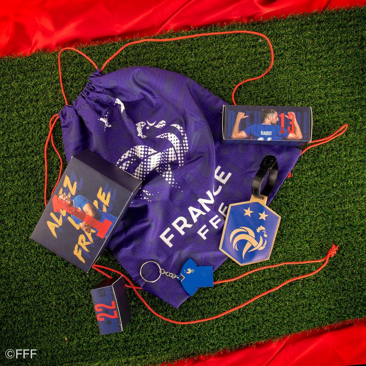 Calendrier de l'Avent Équipe de France Deluxe Cinereplicas – boîte maillot