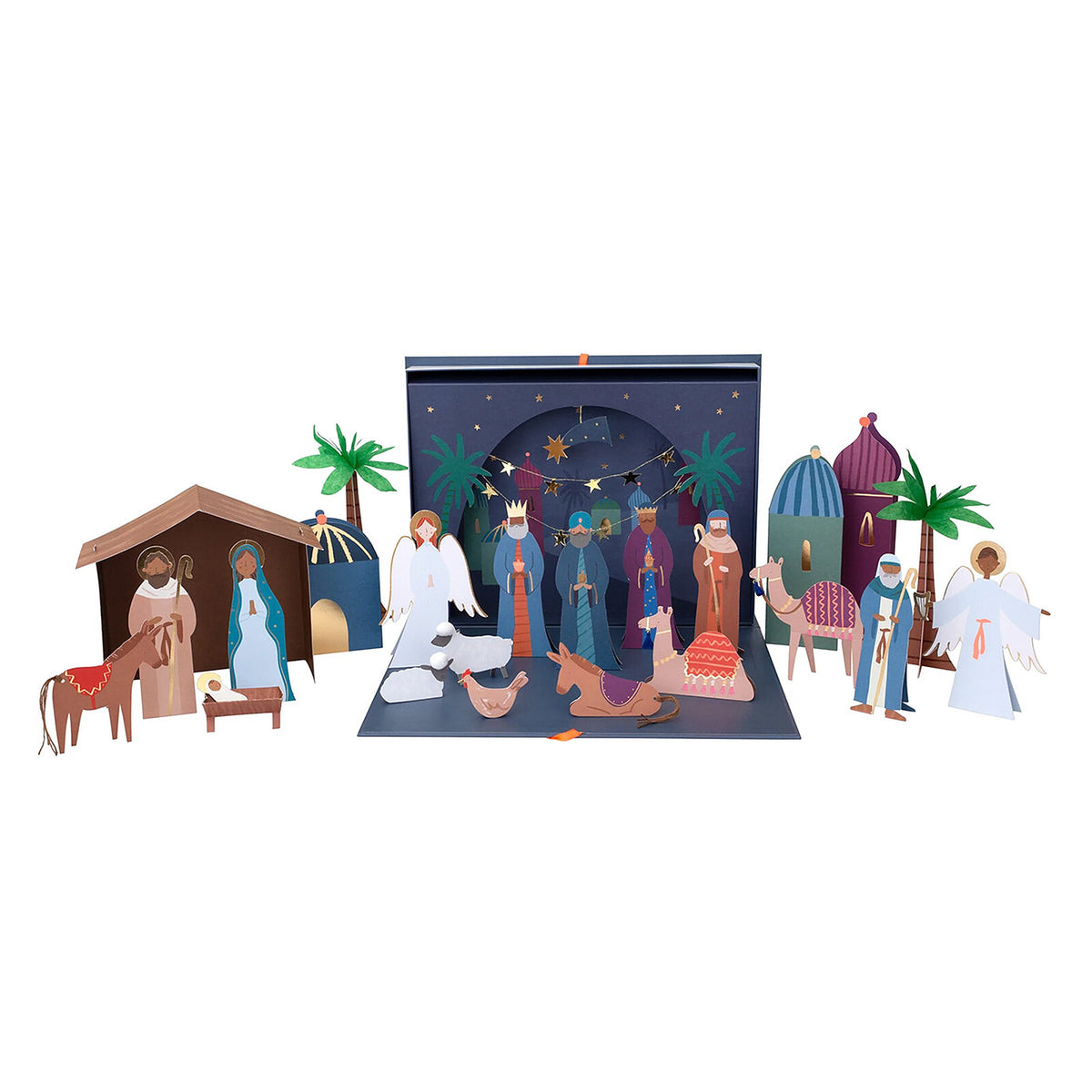 Calendrier de l'Avent Meri Meri Crèche en Papier