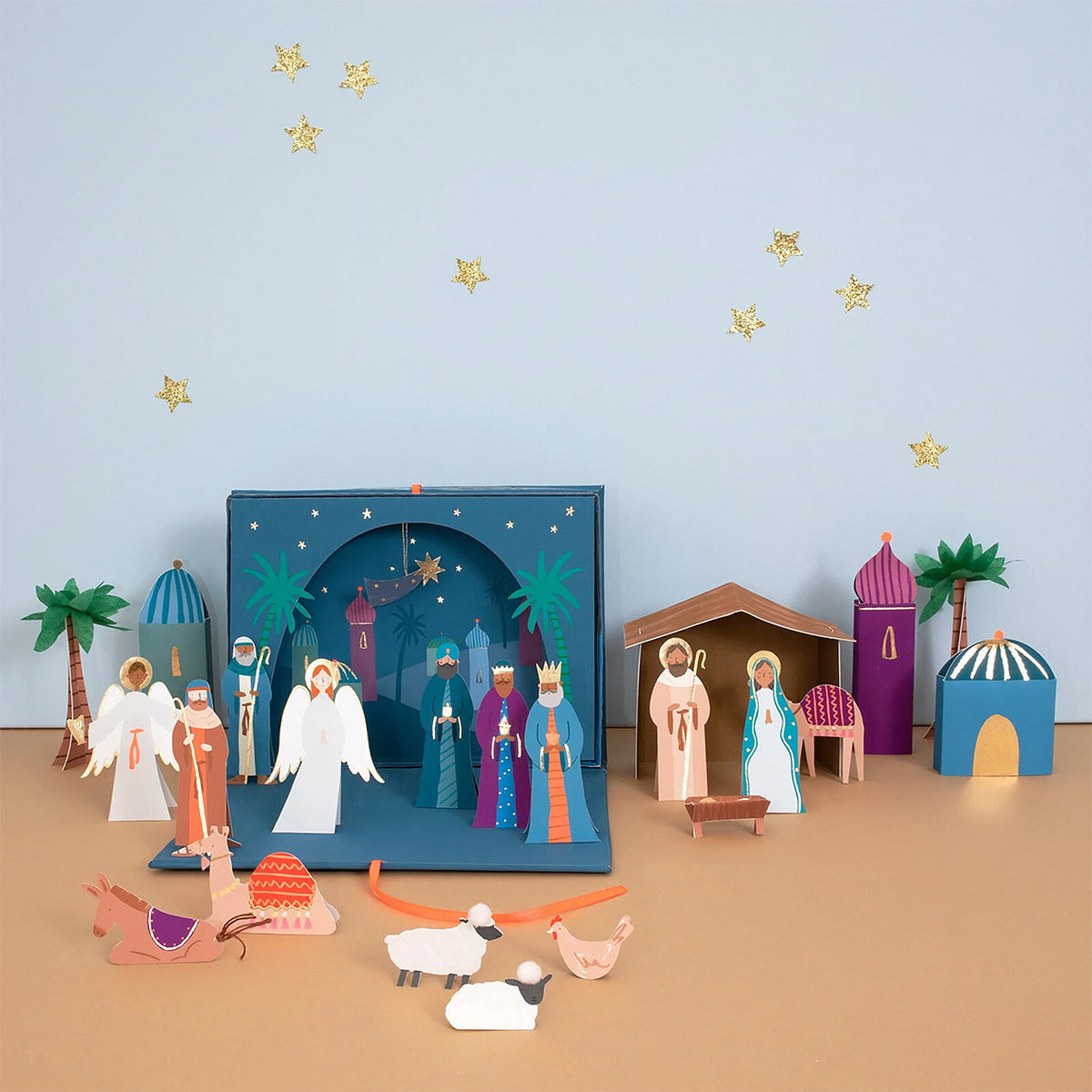 Calendrier de l'Avent Meri Meri Crèche en Papier – photo 2