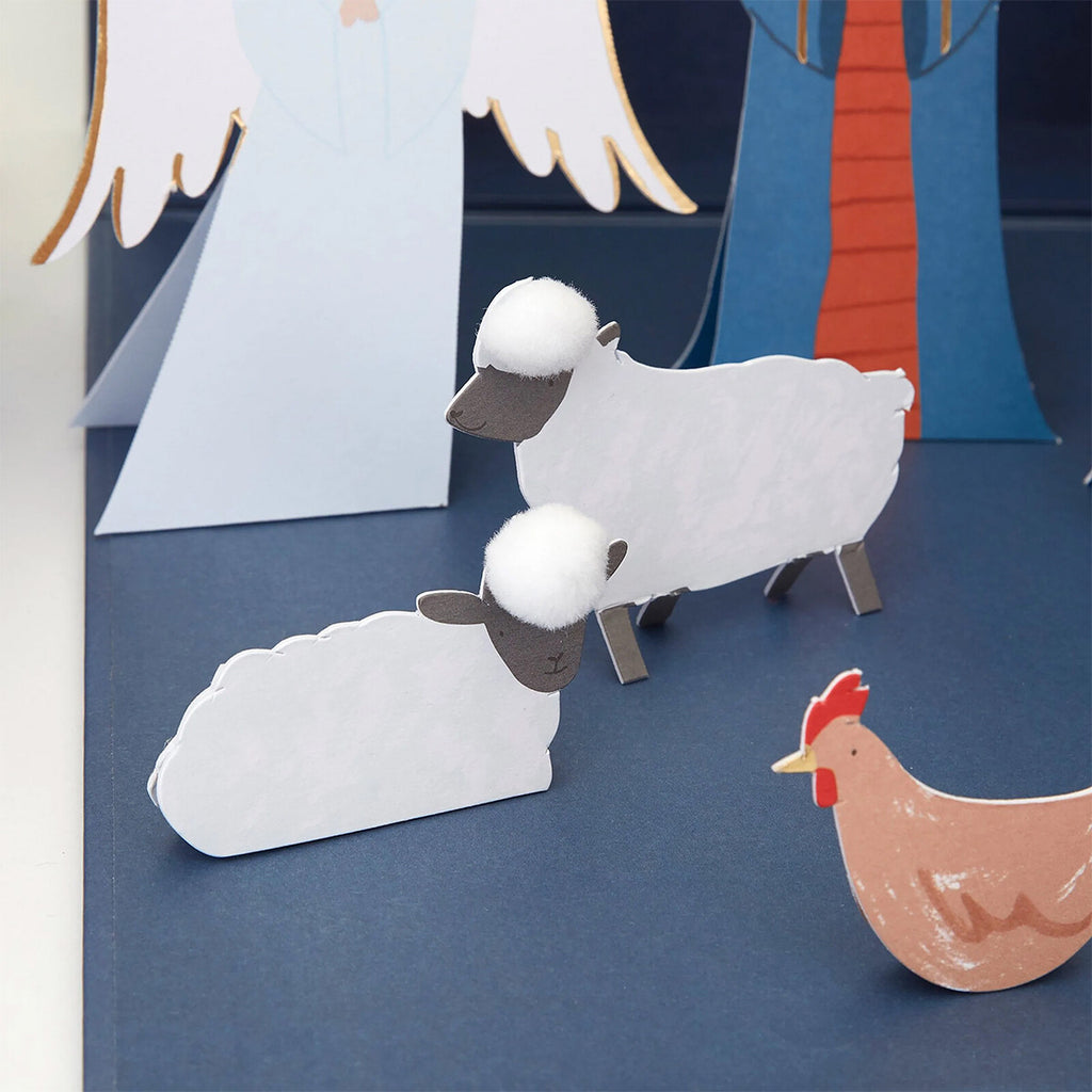 Calendrier de l'Avent Meri Meri Crèche en Papier – photo 4