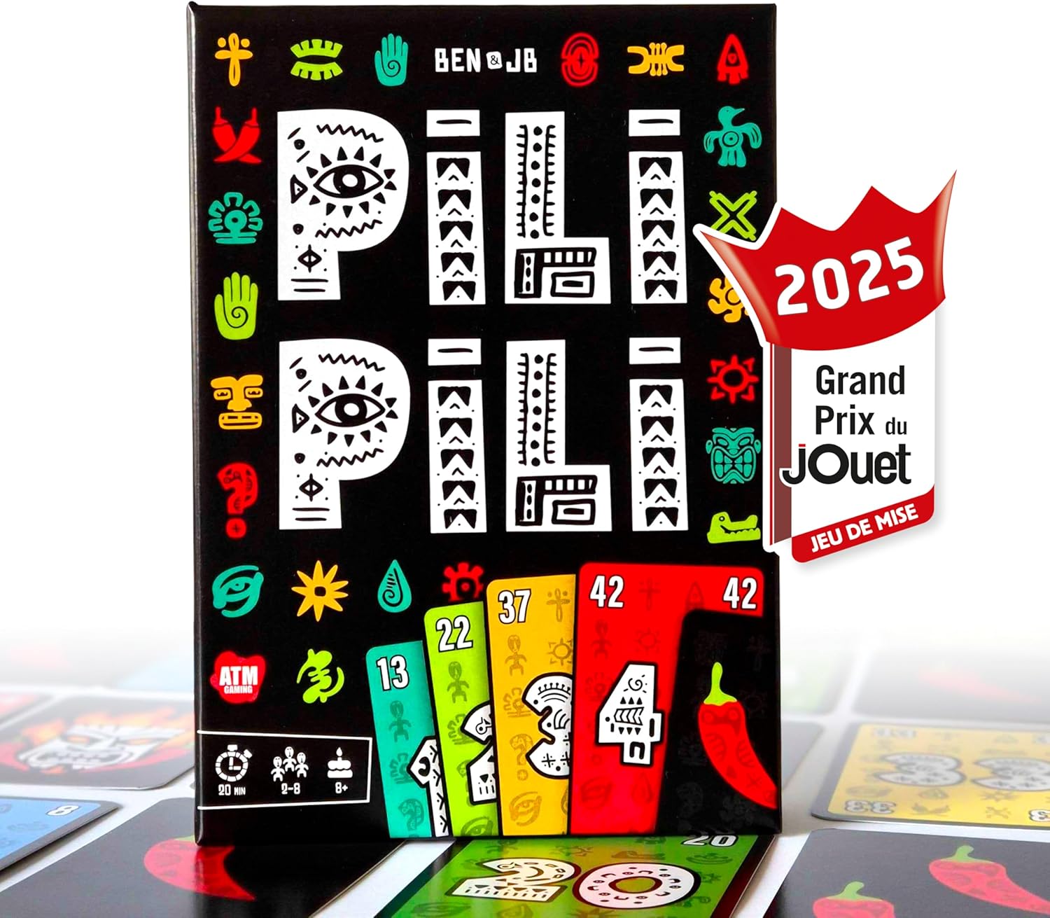 Pili Pili : Le jeu de plis pimenté et familial fun
