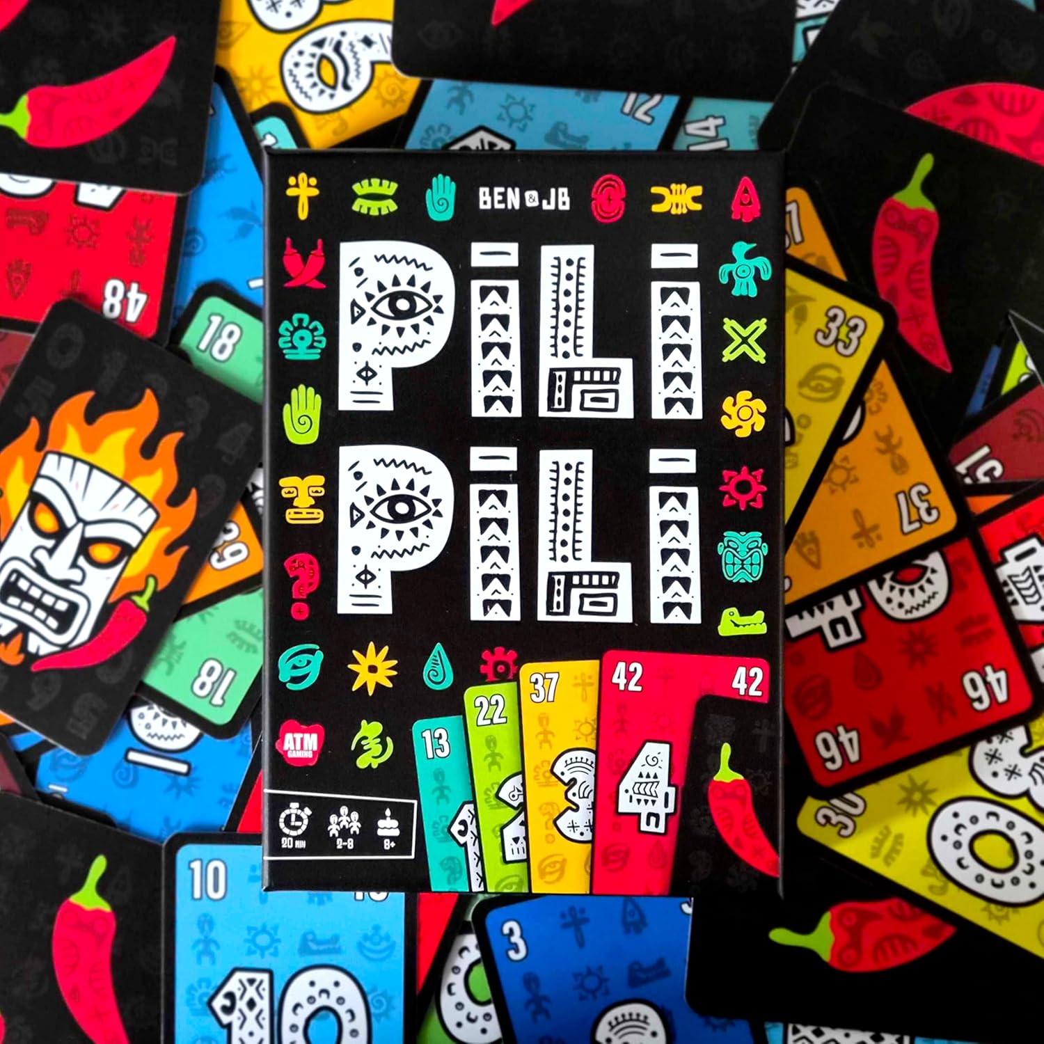 Pili Pili : Le jeu de plis pimenté et familial fun