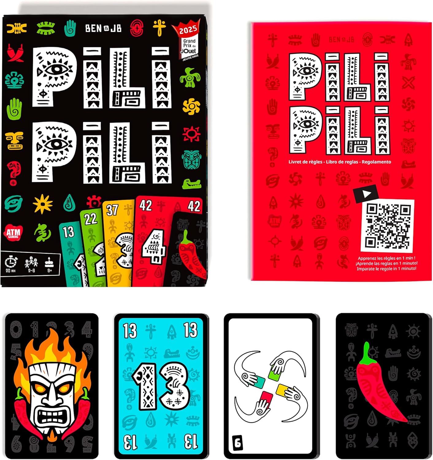 Pili Pili : Le jeu de plis pimenté et familial fun