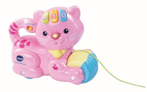 Animal Interactif Vtech 1,2,3 P'tit Chat Rose