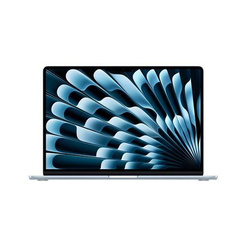 Apple MacBook Air 15" 1 To SSD 24 Go RAM Puce M5 CPU 10 cœurs GPU 10 cœurs Bleu ciel