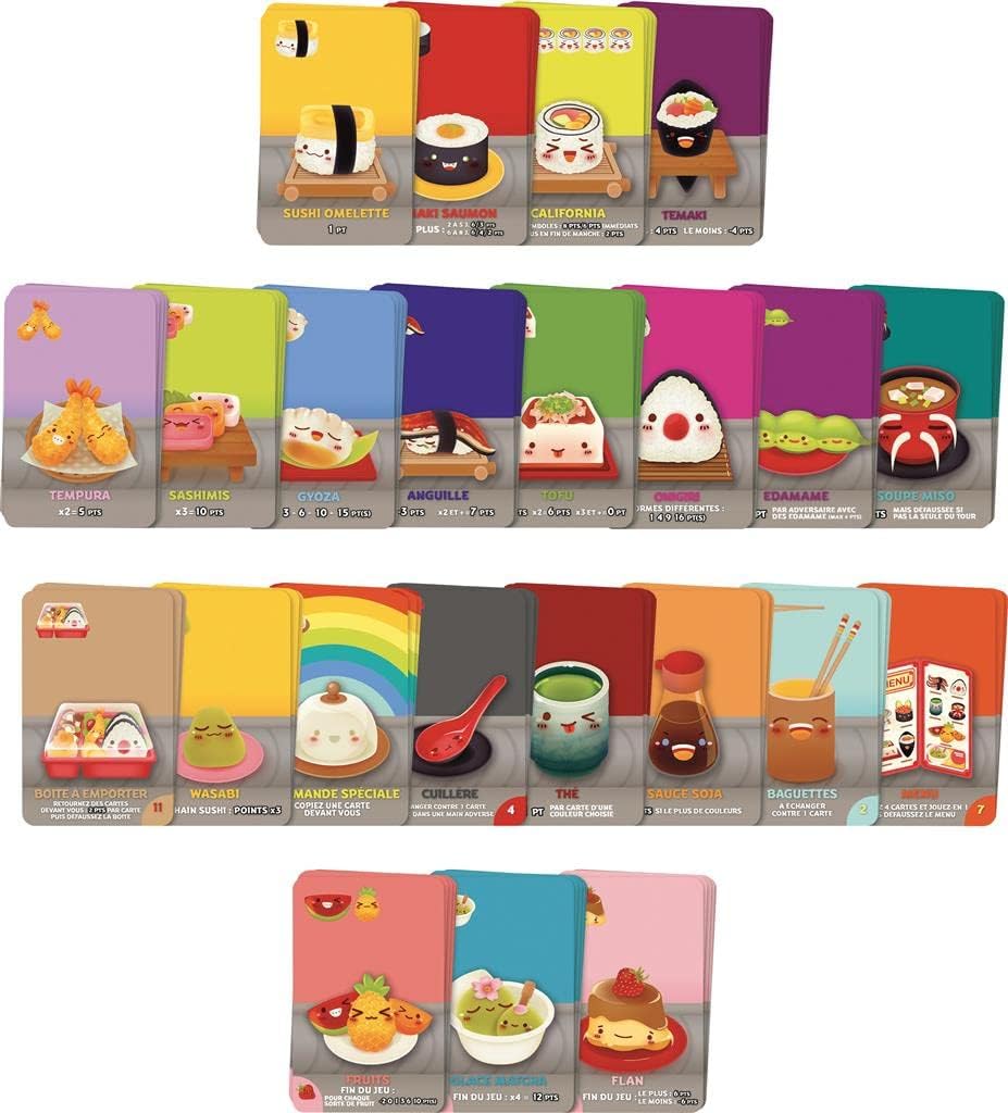Sushi Go Party! : le jeu de cartes stratégique et amusant