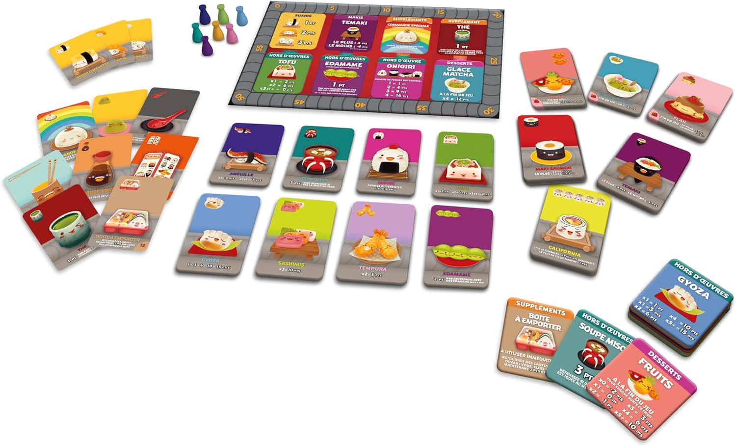 Sushi Go Party! : le jeu de cartes stratégique et amusant
