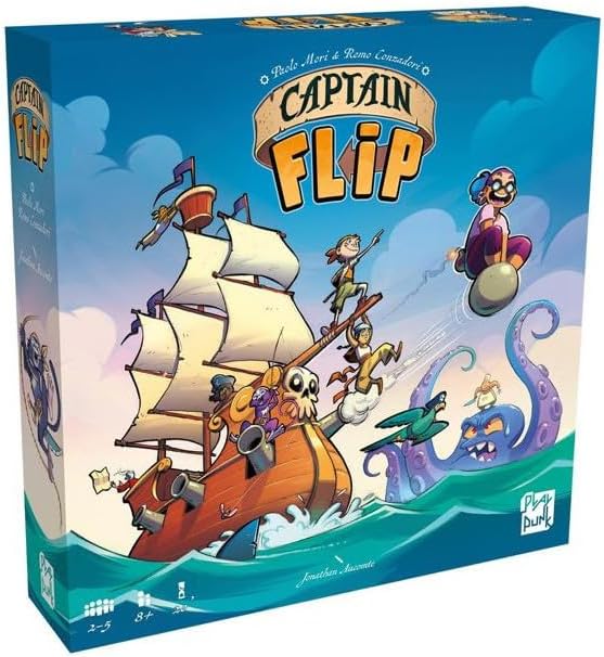 Captain Flip : jeu de société pirate qui vous fera chavirer