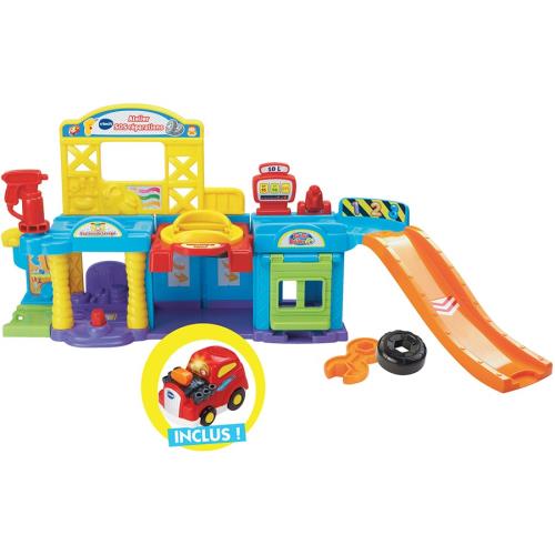 Atelier SOS Réparations Tut Tut Bolides Vtech + Véhicule électronique Marvin
