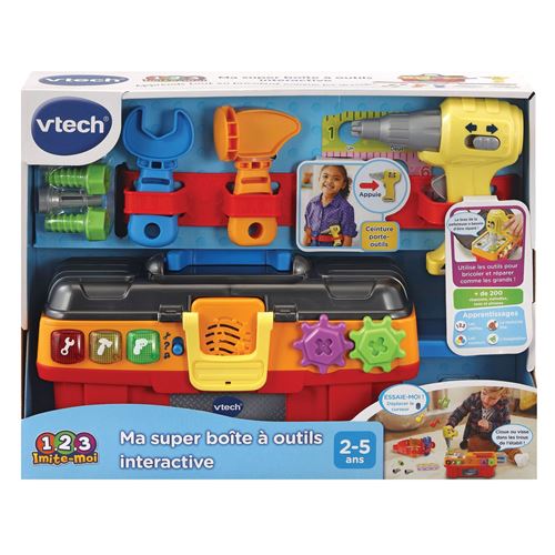 Atelier de bricolage Vtech Ma super boîte à outils interactive