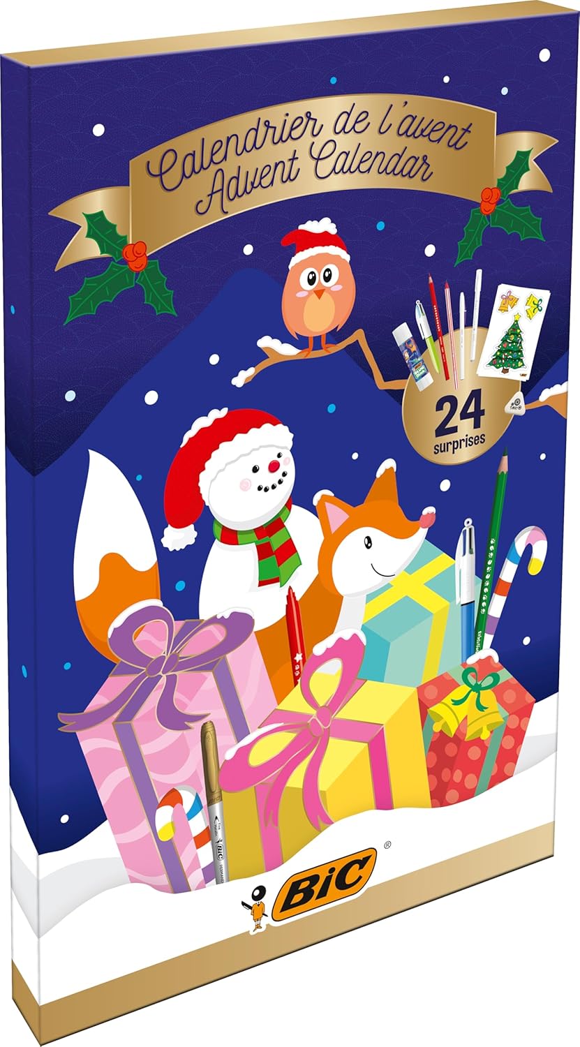 Calendrier de l’Avent Papeterie BIC