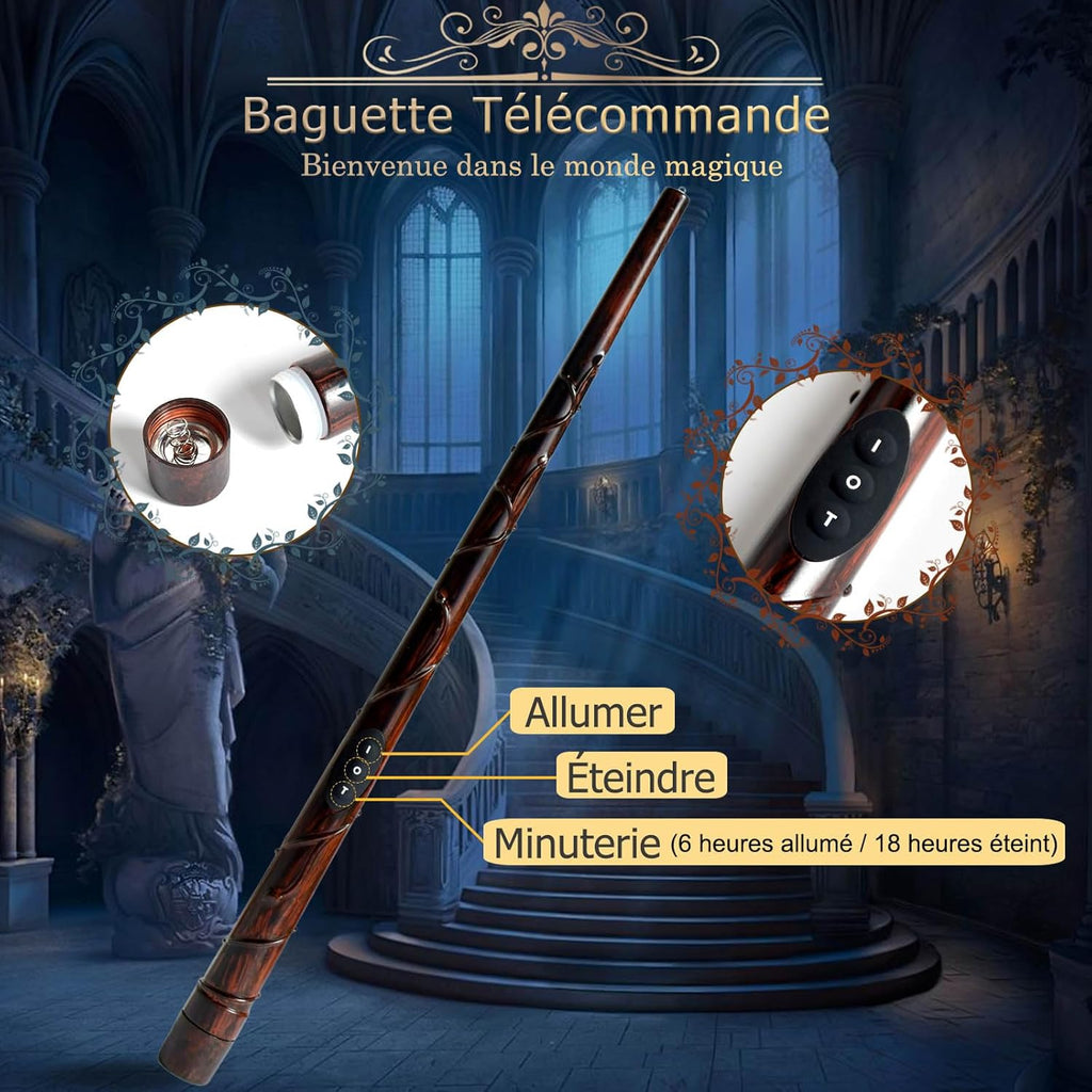 Bougies flottantes magiques : l’ambiance Harry Potter à la maison