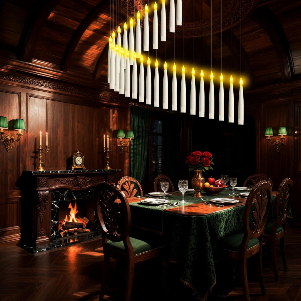 Bougies flottantes magiques : l’ambiance Harry Potter à la maison