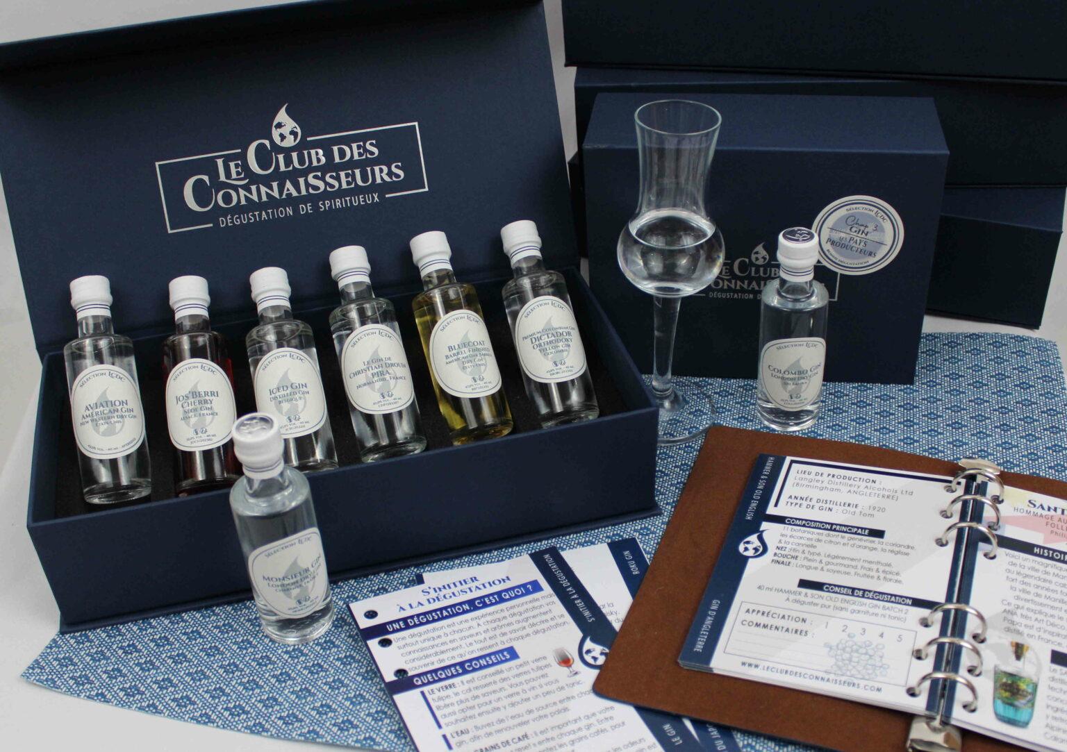 Box Abonnement Gin – Le Club des Connaisseurs