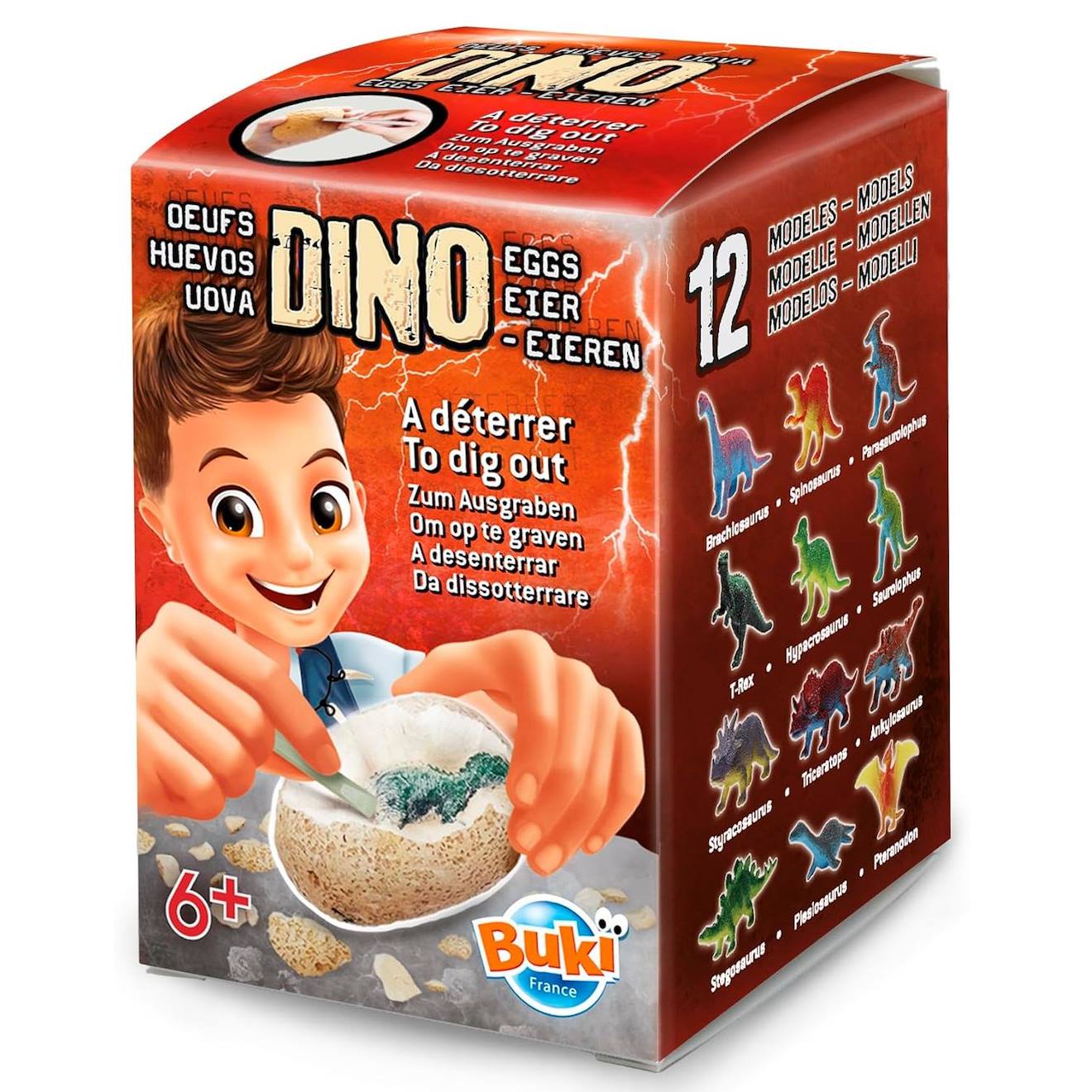 Œuf dino surprise rouge