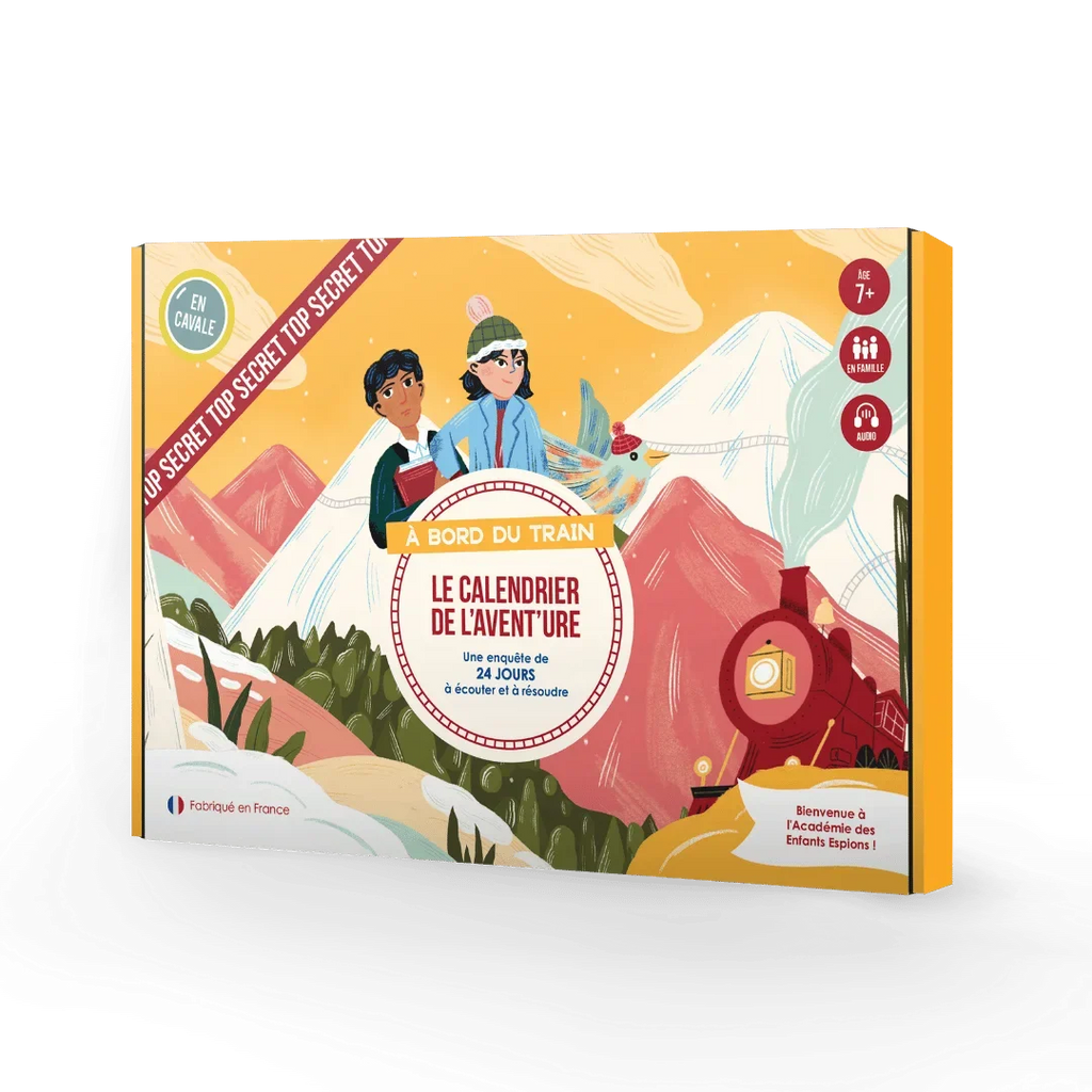 Calendrier de l'Avent En Cavale 2026 – L'Aventure Train (dès 7 ans) – photo 1