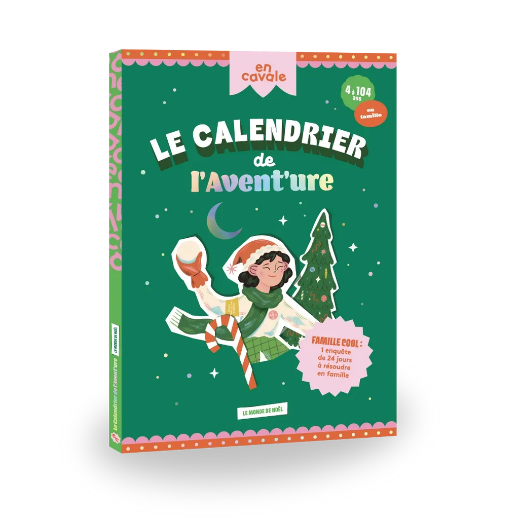 Calendrier de l'Avent En Cavale 2026 – L'Aventure du Père Noël (4-6 ans) – photo 1