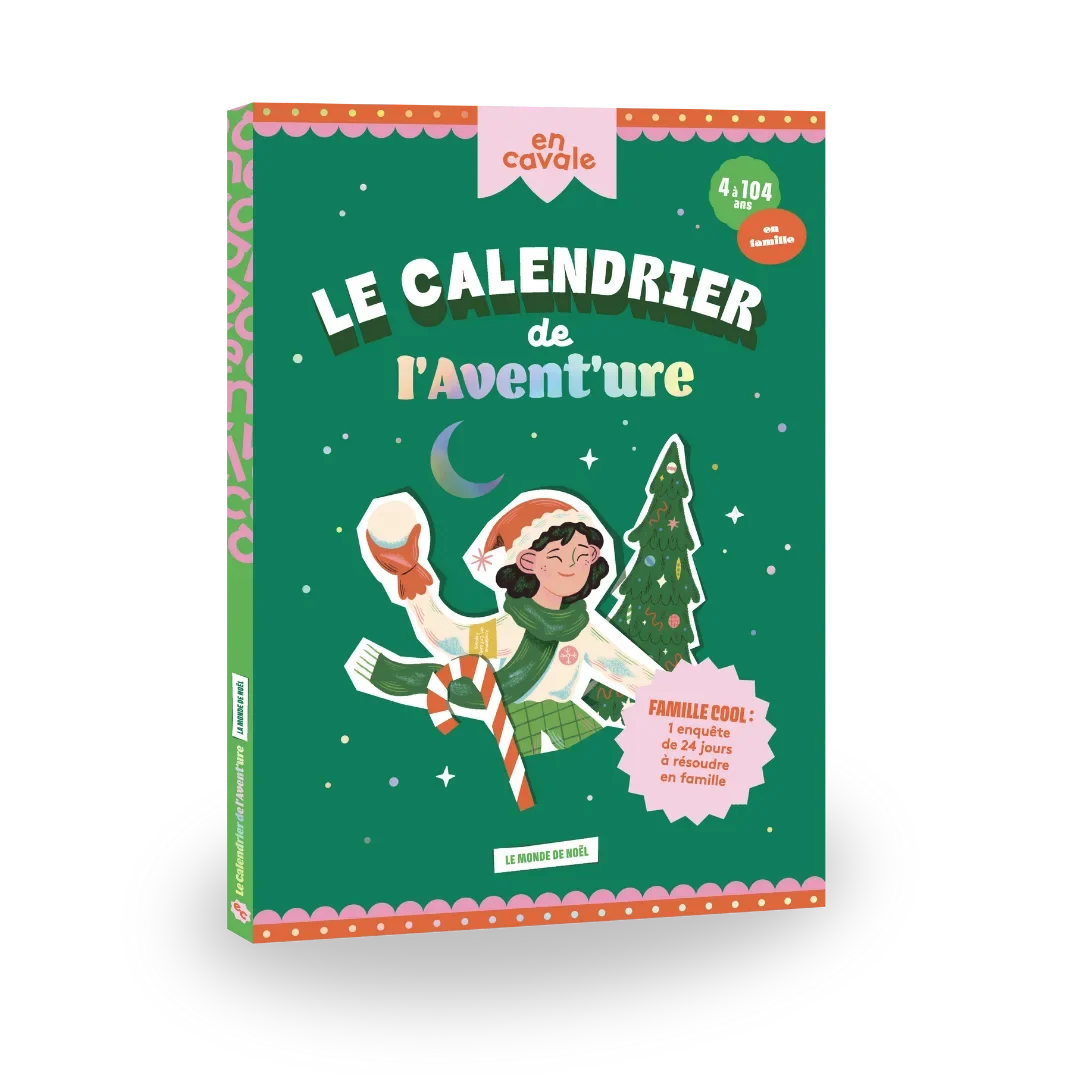 Calendrier de l'Avent En Cavale 2026 – L'Aventure du Père Noël (4-6 ans) – photo 1
